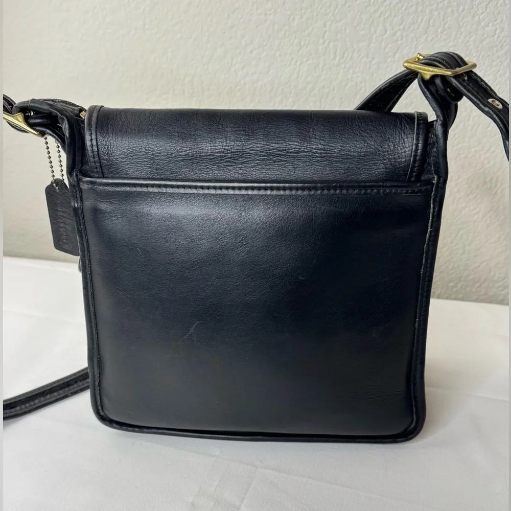 Vintage Coach 9144 LEGACY‎ Studio Flap Leather Crossbody Bag